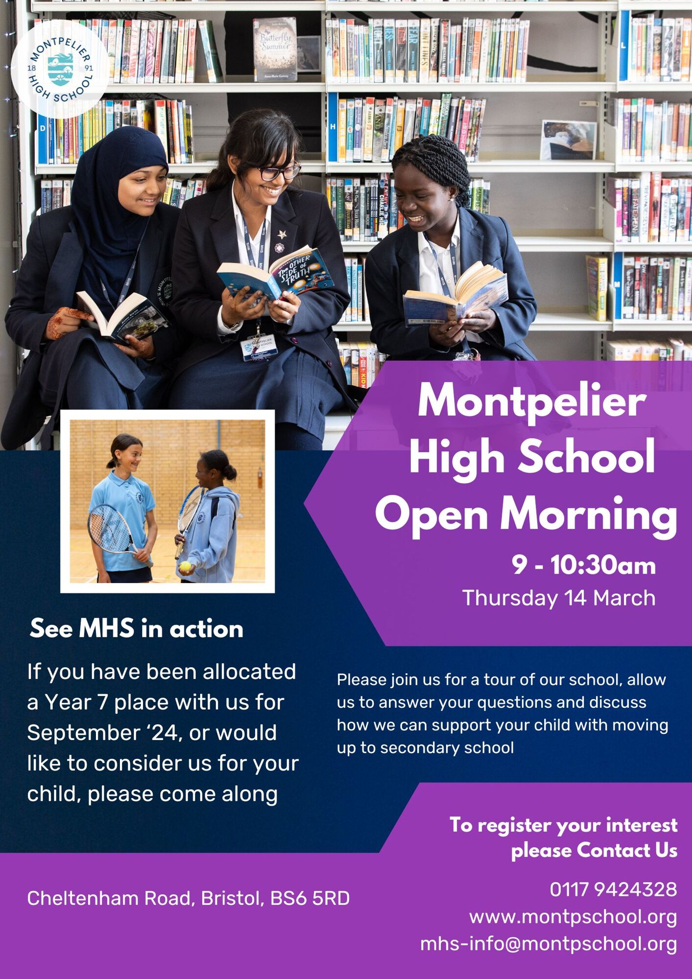 MHS Additional Open Morning Mar 24
