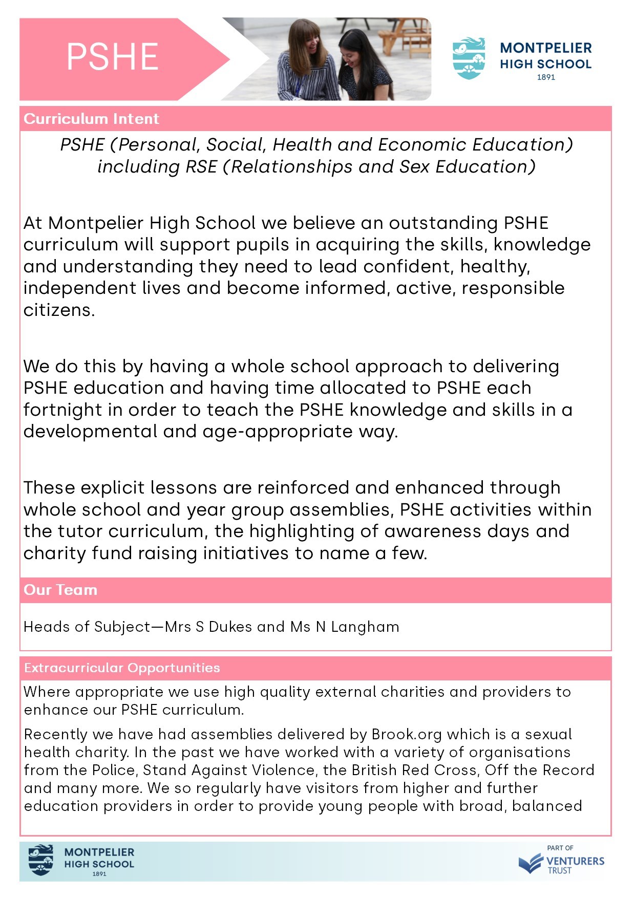 Pshe subject info sept21 page 1 of 2
