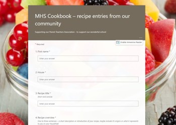 Friends of MHS Recipe Book